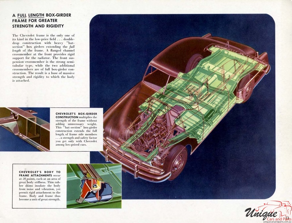 1952 Chevrolet Engineering Features Brochure Page 11